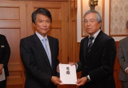代表表彰写真